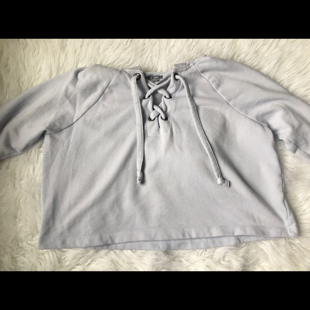 arie cropped hoodie